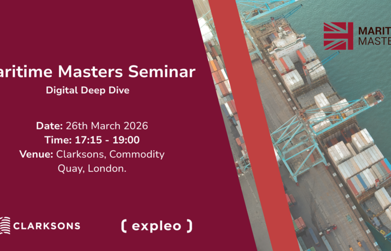 Maritime Masters March Seminar – Digital Deep Dive